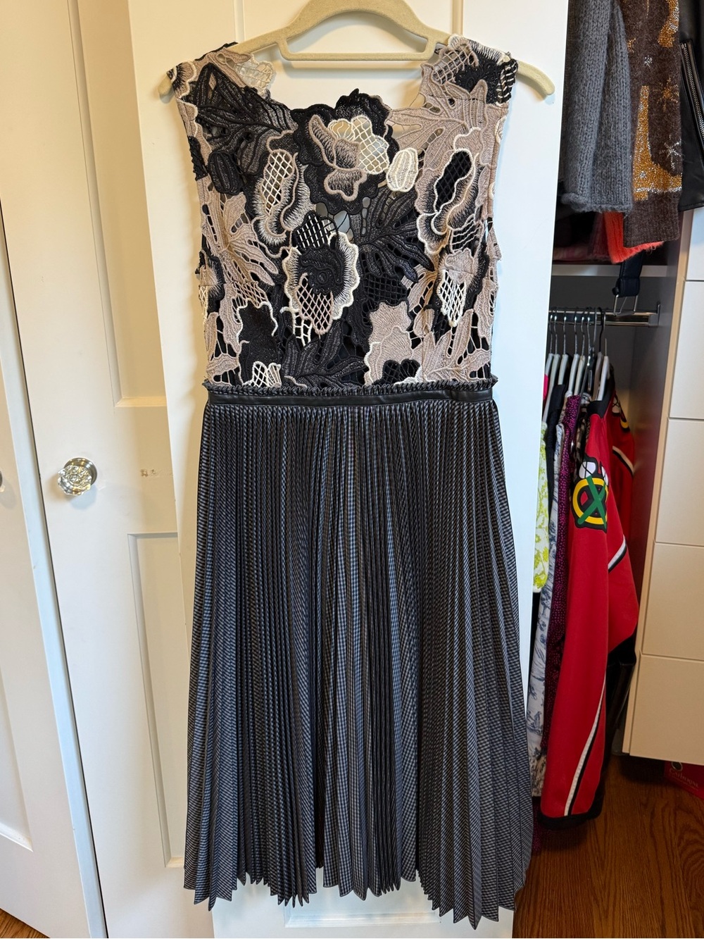 Tracy Reese Lace Bodice Dress